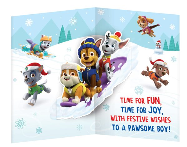 Paw Patrol  Special Boy  Christmas Card Online Sale