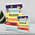 Paw Patrol Giant Personalised Rainbow Happy Birthday Card For Cheap