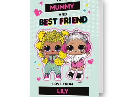 LOL Surprise Personalised  Best Friend  Mother s Day Card Online Sale