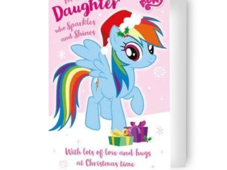 My Little Pony Daughter Christmas Card Supply