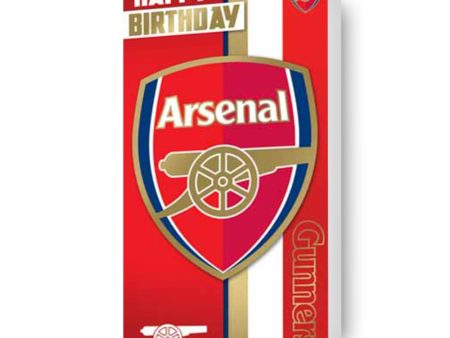 Arsenal FC Crest  Gunners  Birthday Card Online