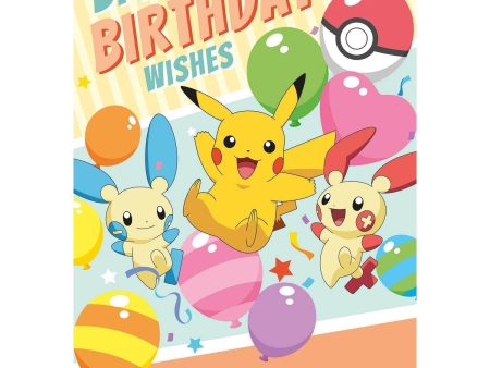 Pokémon Personalised Birthday Card Online