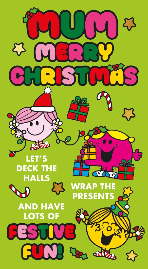 Mr Men & Little Miss Mum Christmas Card Discount