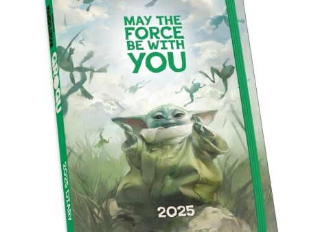 STAR WARS THE MANDALORIAN GROGU 2025 A5 DIARY Cheap