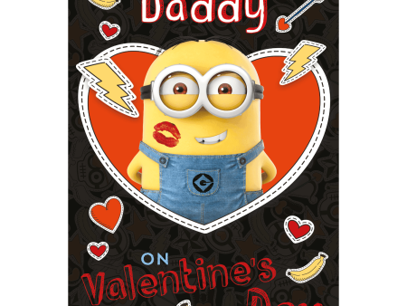 Despicable Me Minions  Super Special Daddy  Valentines Day Card Hot on Sale