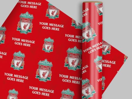 Liverpool FC Personalised Wrapping Paper Discount