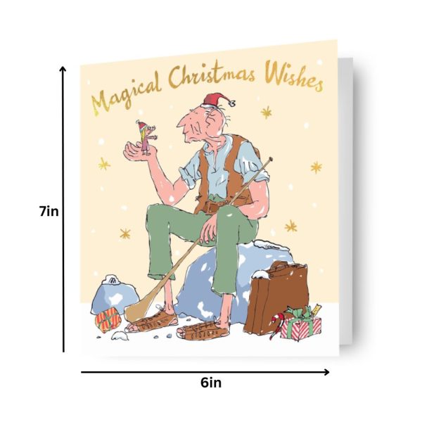 Roald Dahl  The BFG  Christmas Card Cheap