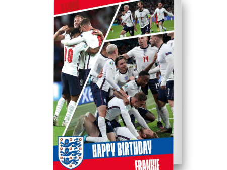 England FA Personalised  Happy Birthday  Card Online Hot Sale