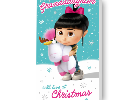 Despicable Me Minions  Granddaughter  Christmas Card Online Hot Sale