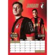 BOURNEMOUTH AFC 2025 A3 CALENDAR For Discount