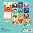 ANIMAL CROSSING 2025 SQUARE CALENDAR on Sale