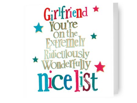 Brightside Girlfriend Christmas Card Supply