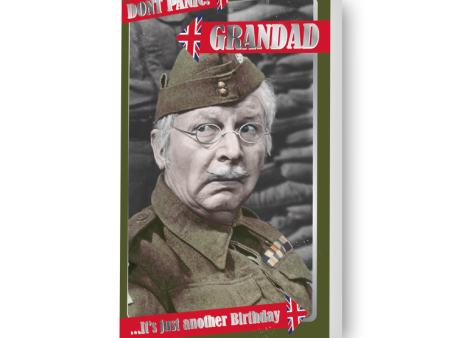 Dad s Army  Grandad  Birthday Card on Sale