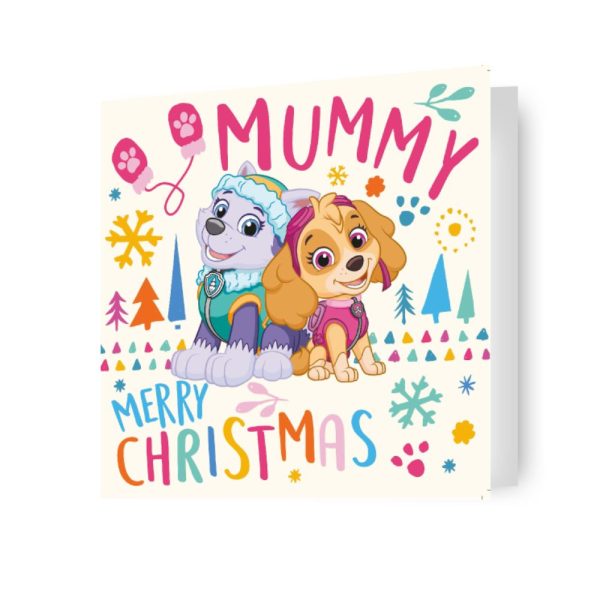 Paw Patrol Mummy Christmas Card Hot on Sale