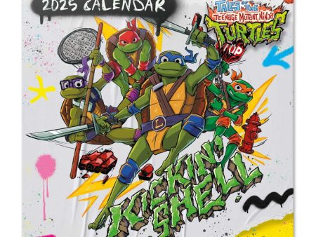 TEENAGE MUTANT NINJA TURTLES 2025 SQUARE CALENDAR Fashion