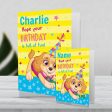 Paw Patrol Giant Personalised Skye Birthday Card Supply