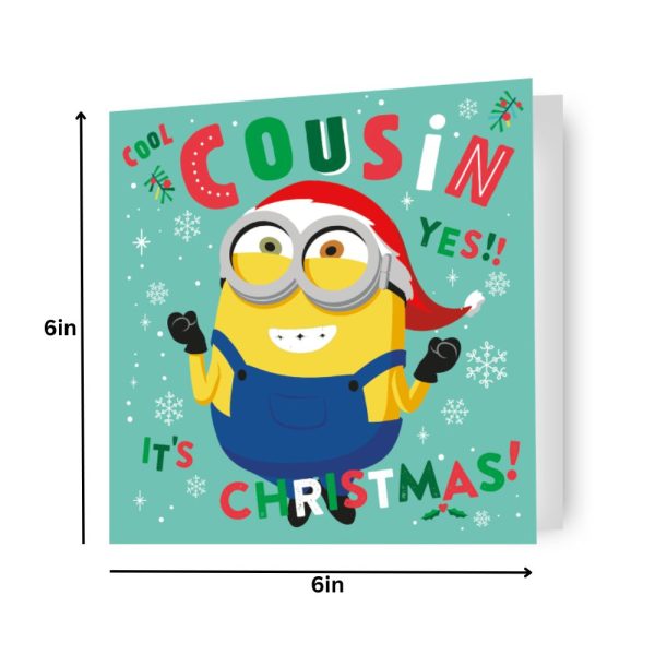 Despicable Me Cousin Christmas Card Supply