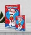 Paw Patrol Giant Personalised  Daddy  Valentine s Day Card Online now