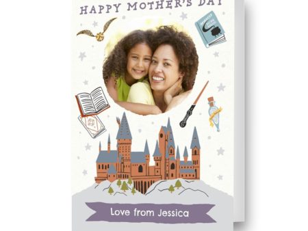 Harry Potter Personalised Mother s Day Photo Card on Sale