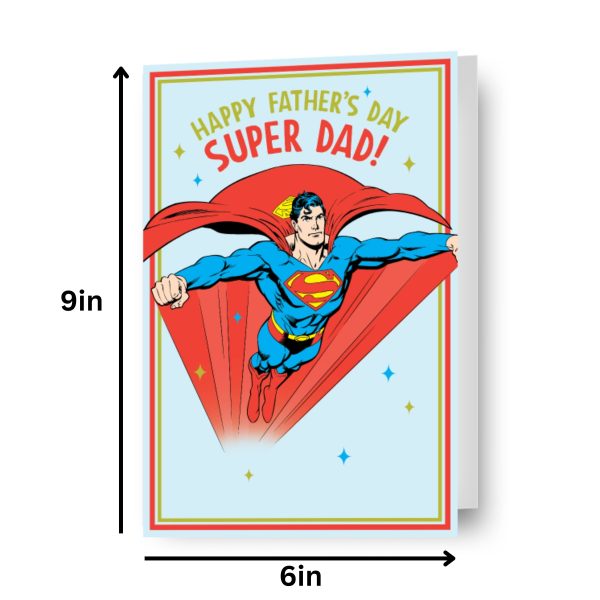 Superman  Super Dad!  Father s Day Card Fashion