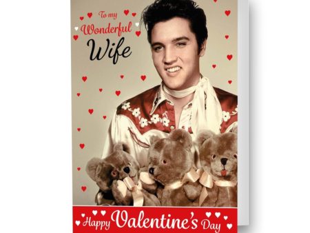 Elvis Personalised Valentine s Day Card Supply