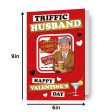 Only Fools and Horses  Triffic Husband  Valentine s Day Card with Detachable Coaster Online Sale