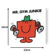 Mr Men & Little Miss Personalised  Mr Gym  Birthday Card Hot on Sale