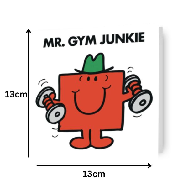 Mr Men & Little Miss Personalised  Mr Gym  Birthday Card Hot on Sale