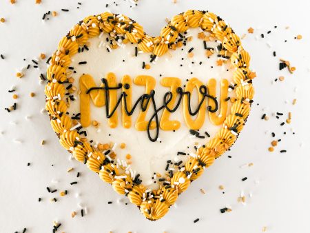 Mizzou Tigers Heart Cake Cheap