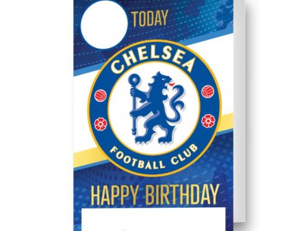 Chelsea FC Personalised Birthday Card With Sticker Sheet Online