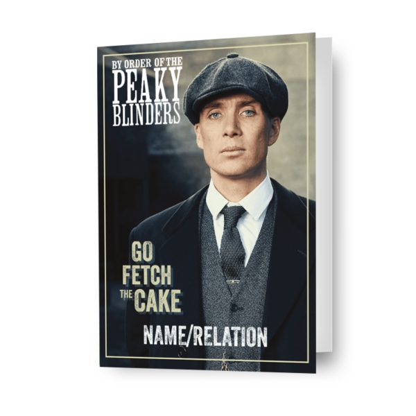 Peaky Blinders Personalised Any Name Birthday Card Hot on Sale