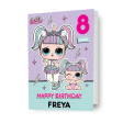 LOL Surprise Personalised Birthday Card For Discount