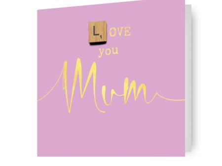 BEXY BOO  LOVE YOU MUM  MOTHER S DAY CARD Fashion