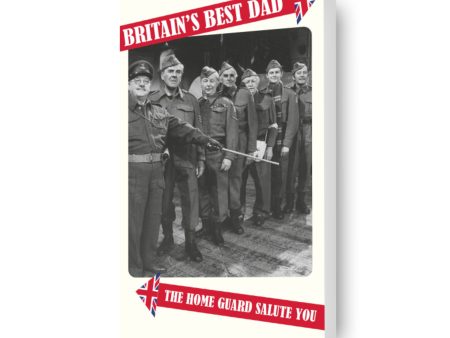 Dad s Army  Britain s Best Dad  Birthday Card Online Hot Sale