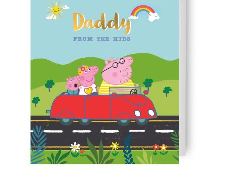 Peppa Pig Father s Day Card  From The Kids  For Discount