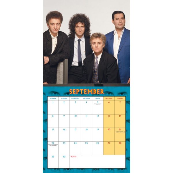 QUEEN 2025 COLLECTOR S EDITION CALENDAR Fashion