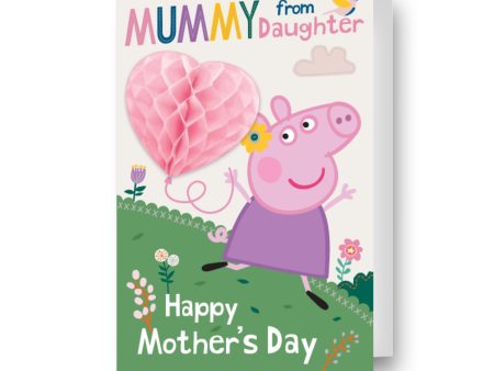 Peppa Pig  From Your Daughter  Mother s Day Card Supply