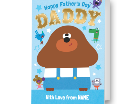 Hey Duggee Personalised Father s Day Card For Sale