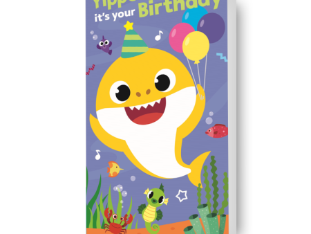 Baby Shark  Yippee!  Birthday Card Online Hot Sale