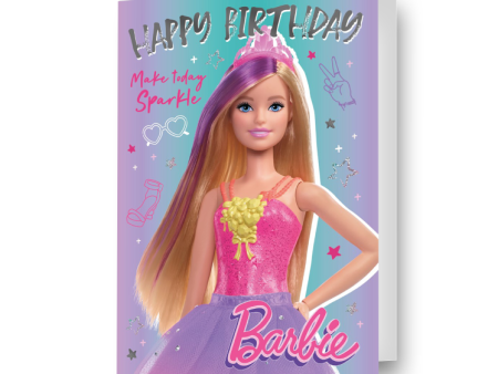 Barbie Happy Birthday Card Hot on Sale