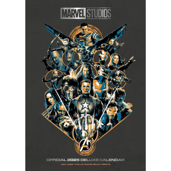 MARVEL 2025 A3 DELUXE CALENDAR Hot on Sale