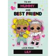 LOL Surprise Personalised  Best Friend  Mother s Day Card Online Sale