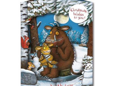 The Gruffalo Pop Up Christmas Card Hot on Sale