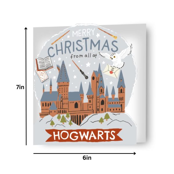 Harry Potter Hogwarts Christmas Card Online now