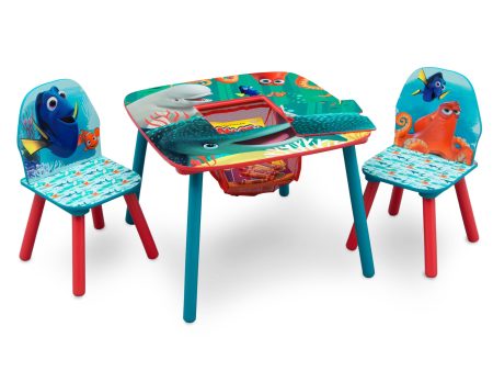 Disney Pixar Finding Dory Table & Chair Set with Storage Fashion