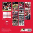 ARSENAL FC LEGENDS 2025 SQUARE CALENDAR Sale