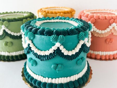 Colorful Vintage Cake Sale