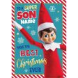 Elf On The Shelf Personalised  Have The Best Christmas Ever!  Christmas Card Hot on Sale