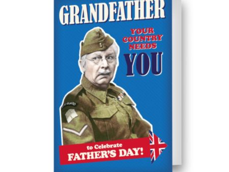 DAD S ARMY GRANDAD FATHER S DAY CARD Online Hot Sale