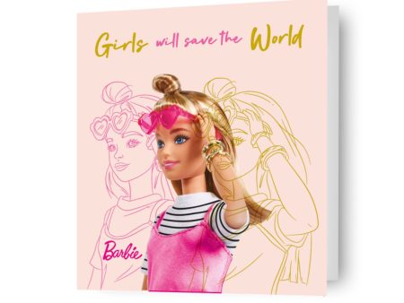 Barbie  Girls Will Save The World  Birthday Card Online Hot Sale